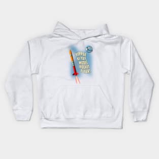 Yippee Ki-Yay, Model Rocket Flyer Kids Hoodie